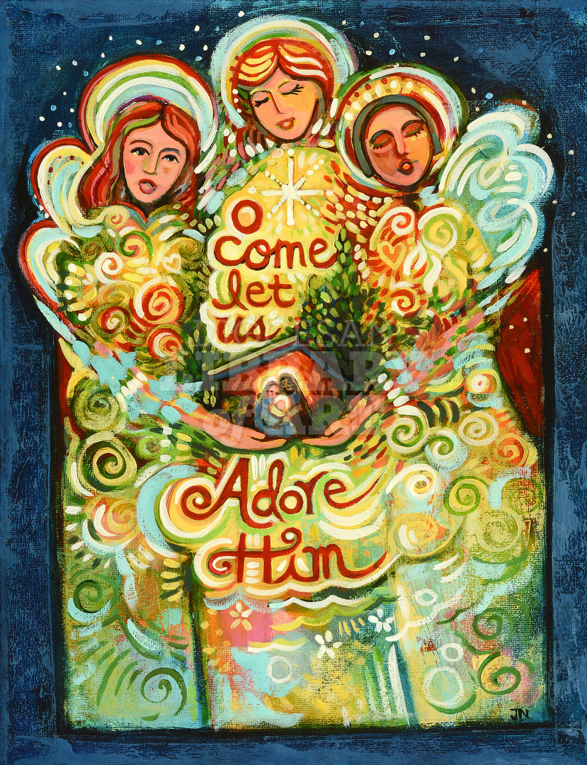 Adore Him (Three Angels)