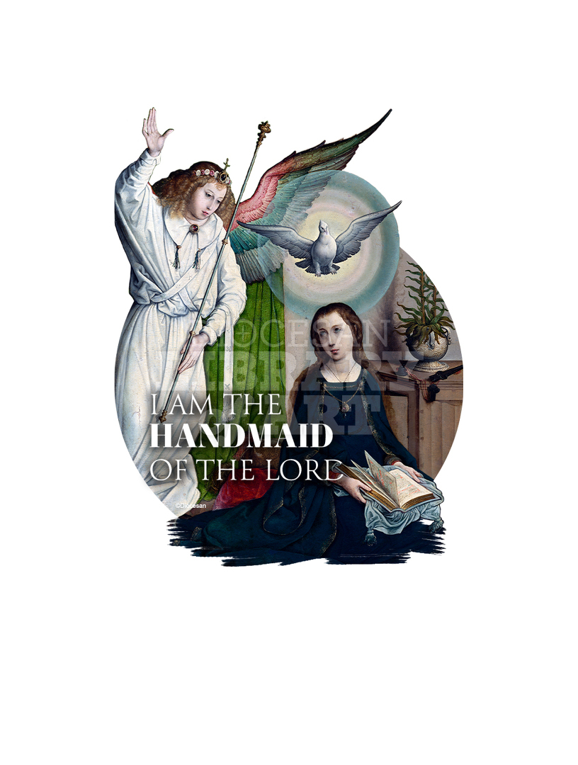 I Am The Handmaid Of The Lord Clipped : Cover