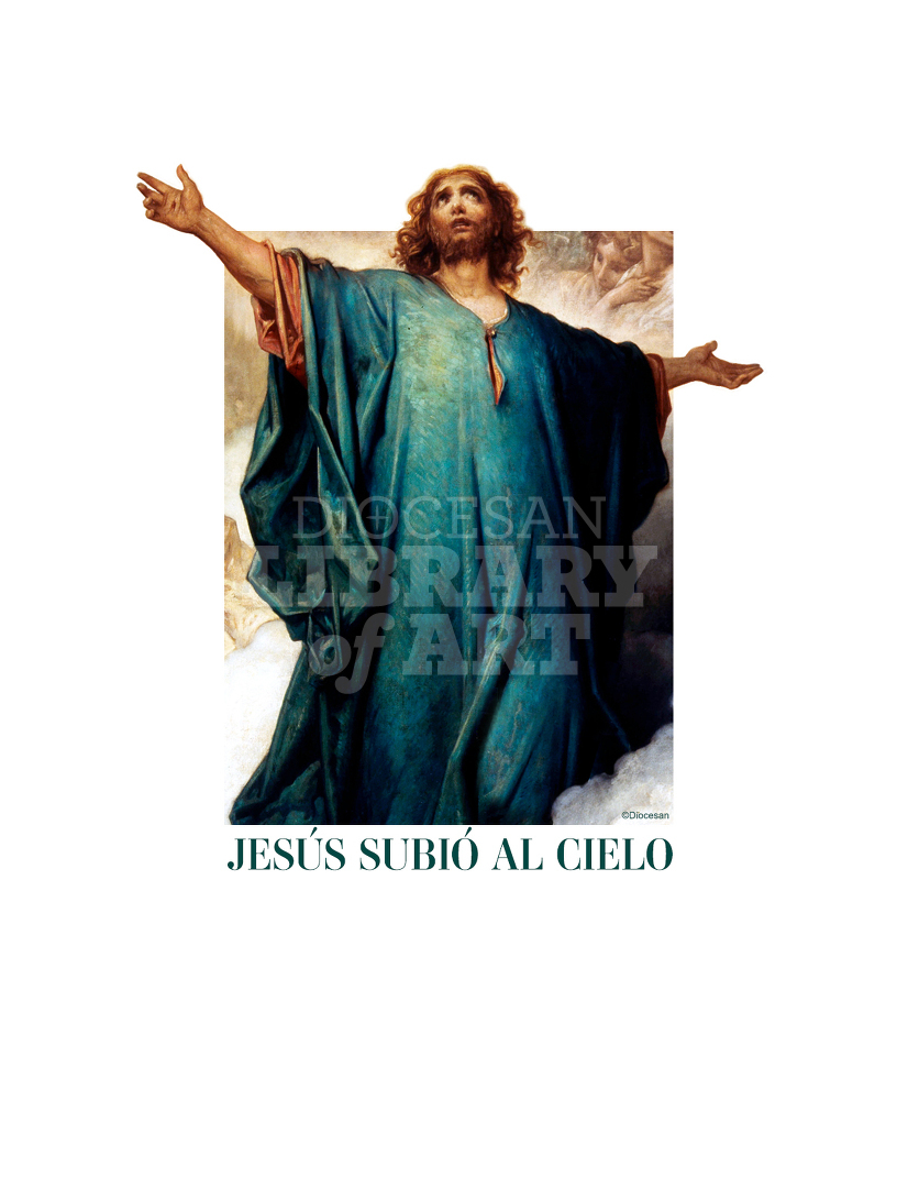 Jesús Subió Al Cielo Framed : Cover