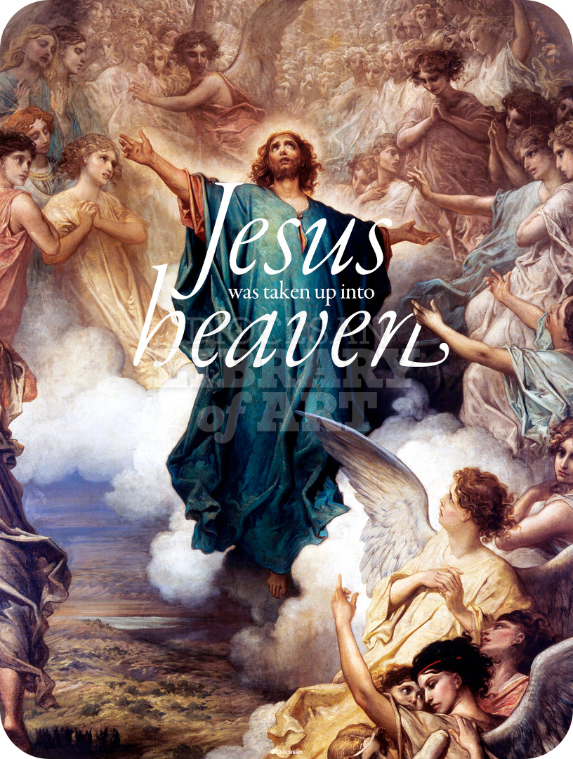 Jesus Was Taken Up Into Heaven : Full Page