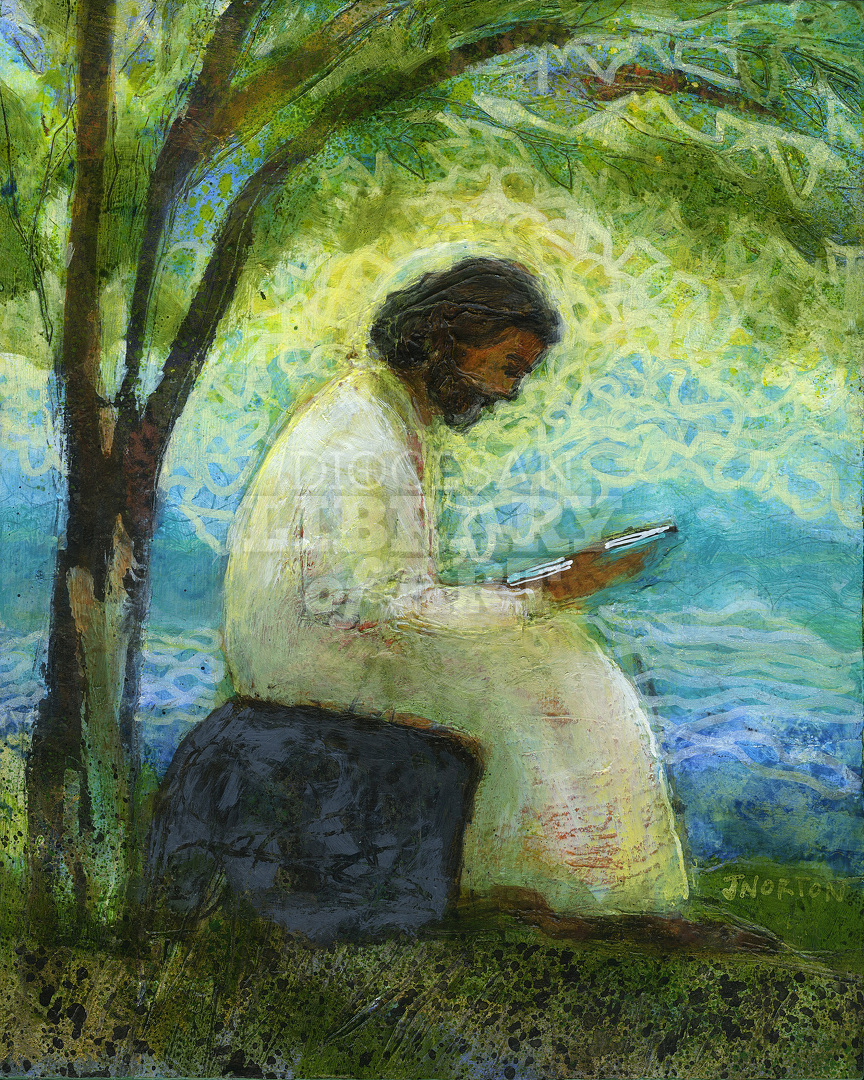 JN1152 Jesus Prays the Pslams