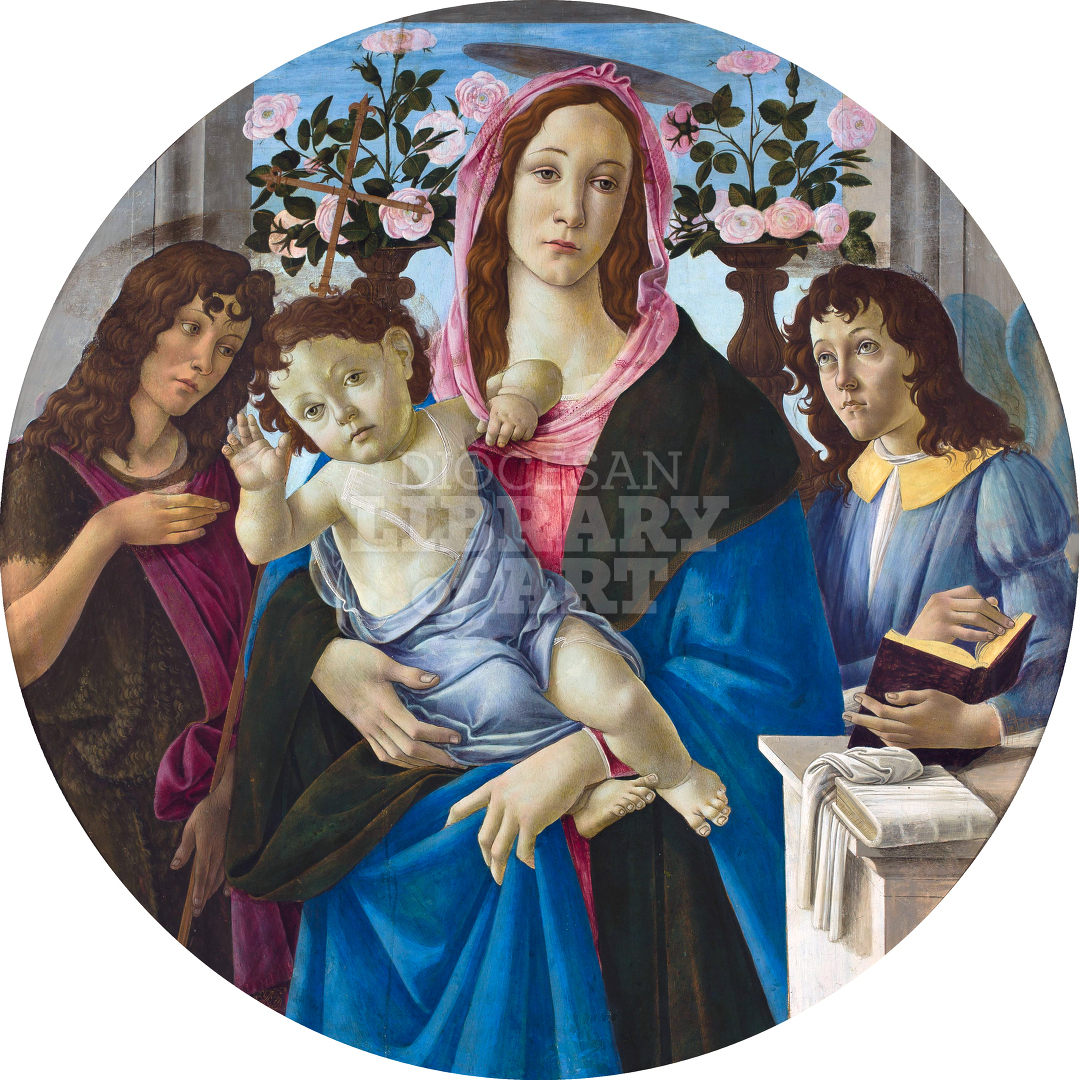 Madonna with Child Jesus, St. John and Angel