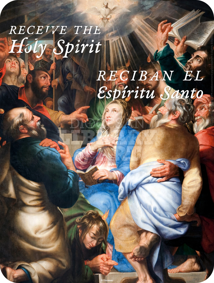 Receive The Holy Spirit Bilingual : Full Page