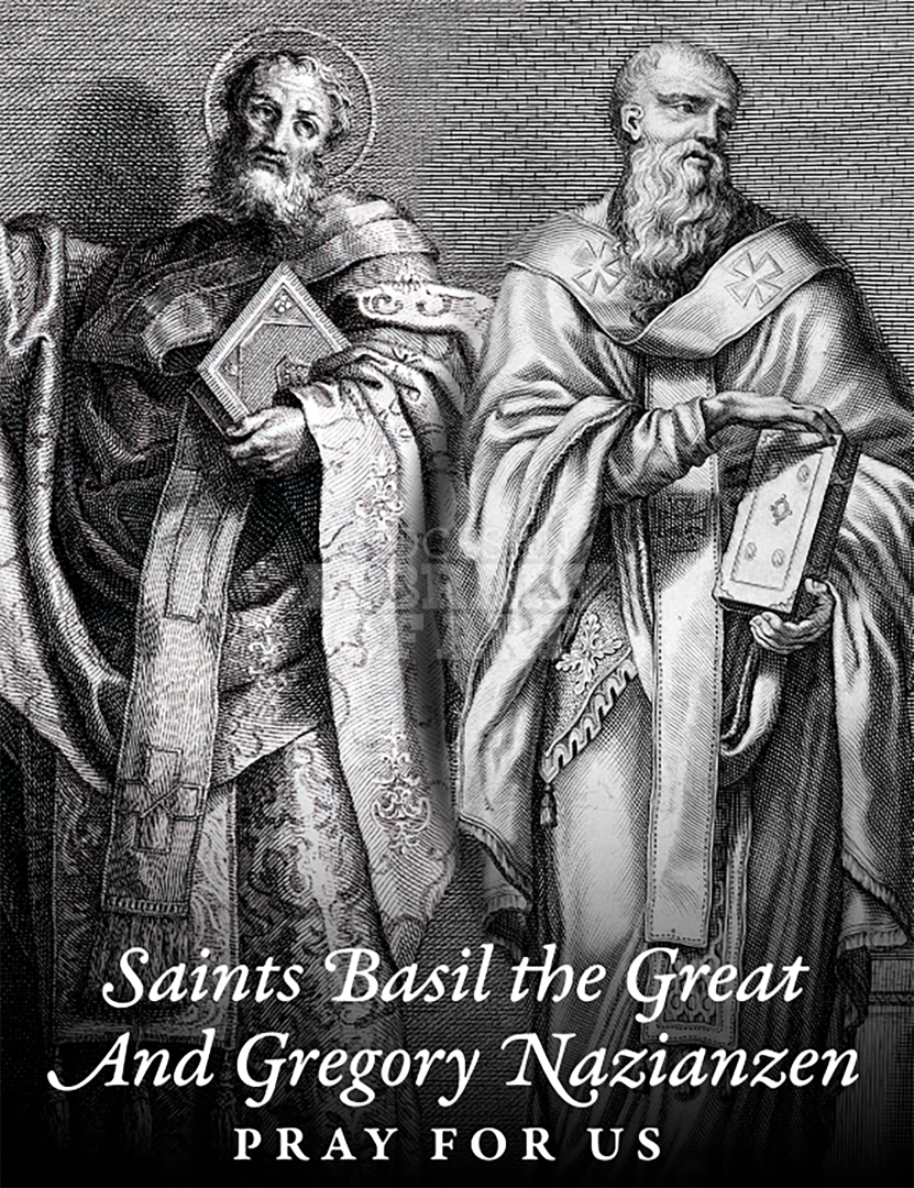 Saints Basil the Great and Gregory Nazianzen : Full Page