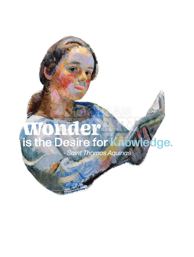 Wonder is the Desire for Knowledge Clipped : Cover