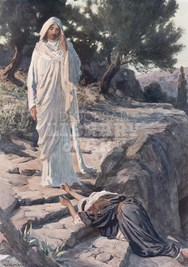 Jesus reveals himself to Mary Magdalene