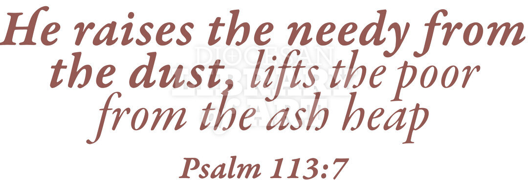 He Raises the Needy from the Dust