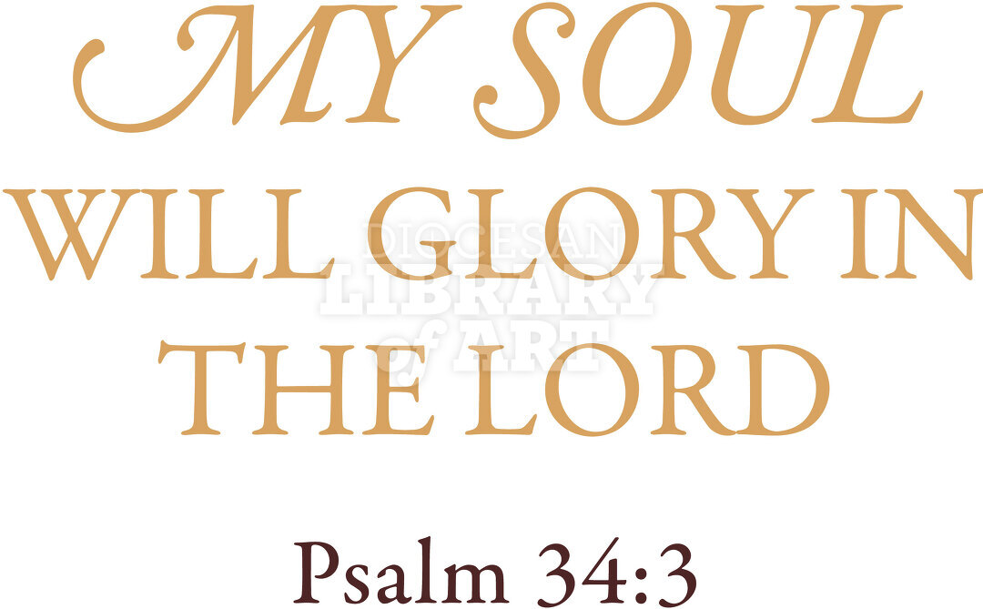 My soul will glory in the LORD