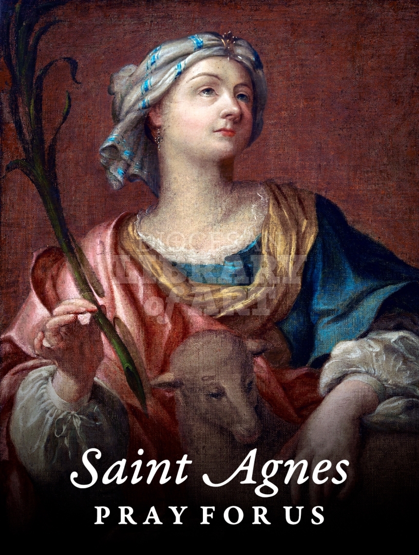 Saint Agnes : Full Page