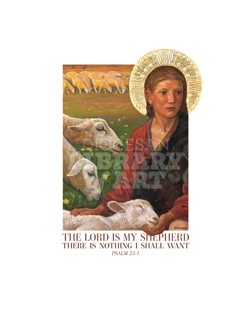 The Lord is My Shepherd Framed : Cover